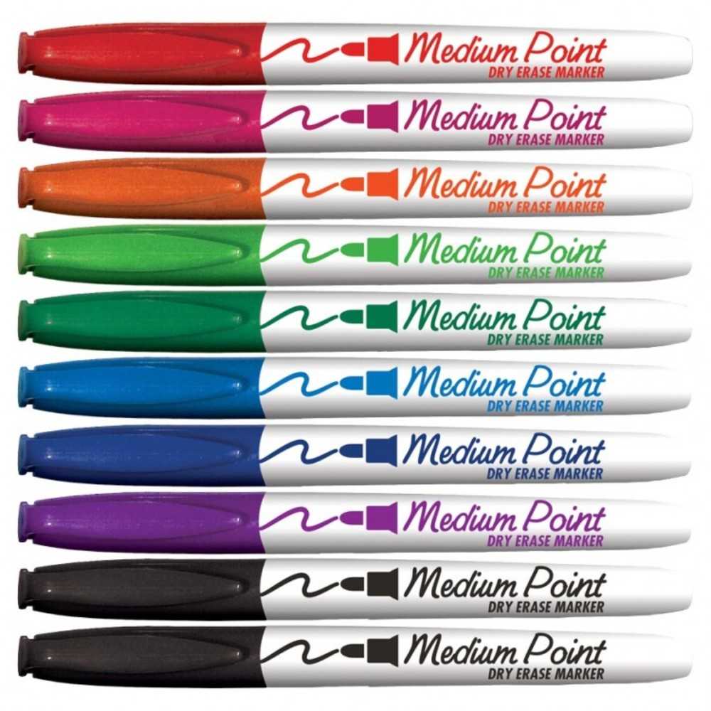 Mac: 10ct De Mkr M Pt Ast Clrs (24)
