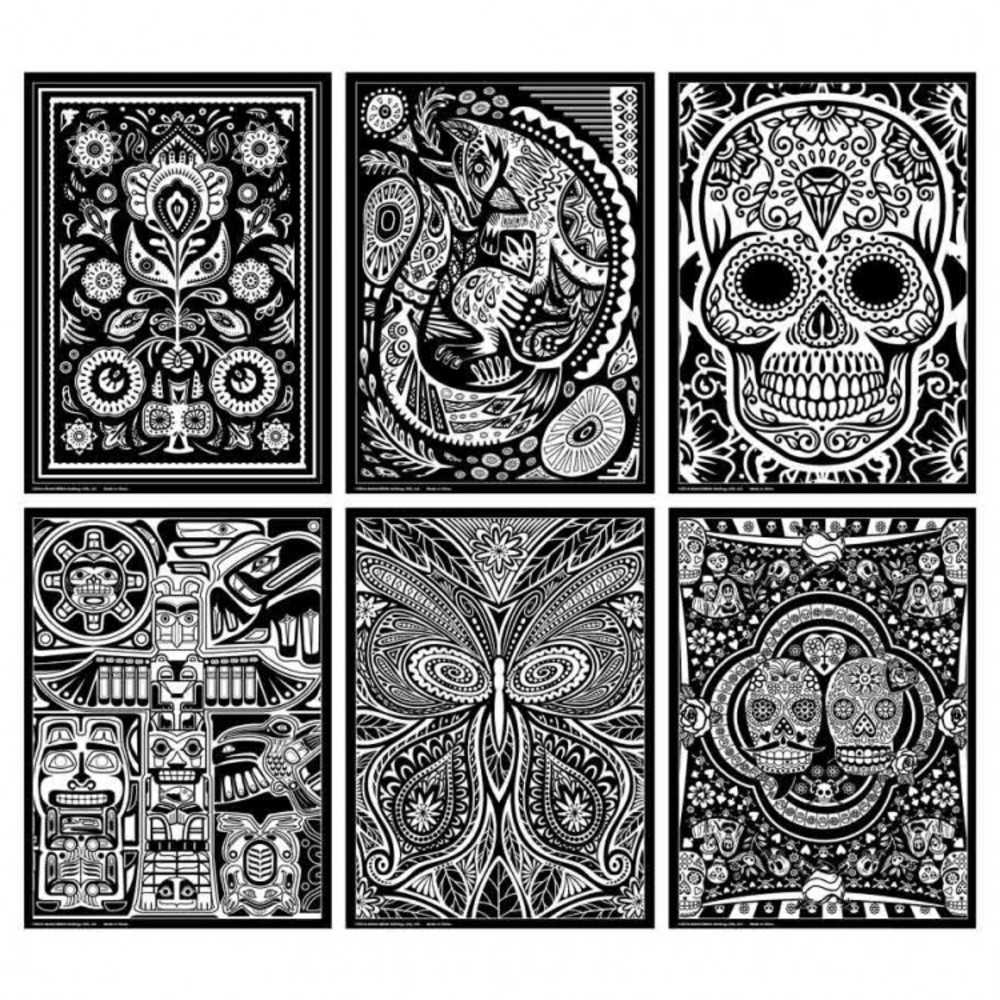 Ra: 11 X15 Fuzzy Poster Set C Ast (24)