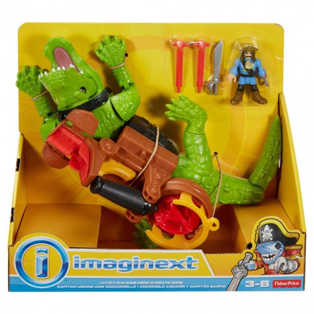 Imaginext: Walking Croc & Pirate Hook(2)