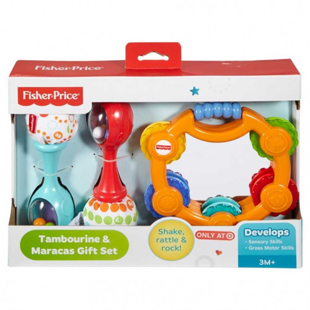 Fp: Tambourine & Maracas Gift Set (4)