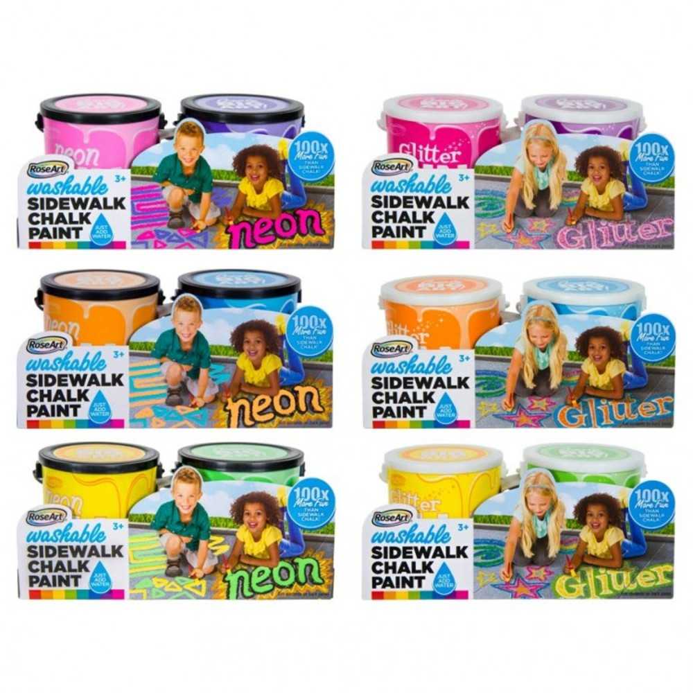 Ra: Swcp: 2ct Neon & Glitter Ast (6)