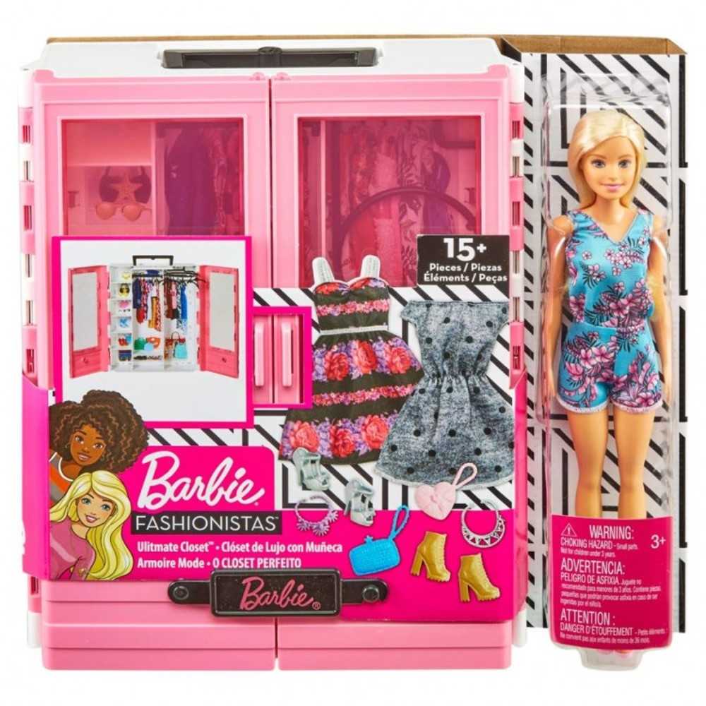 Brb: Ultimate Closet W/Doll (3)