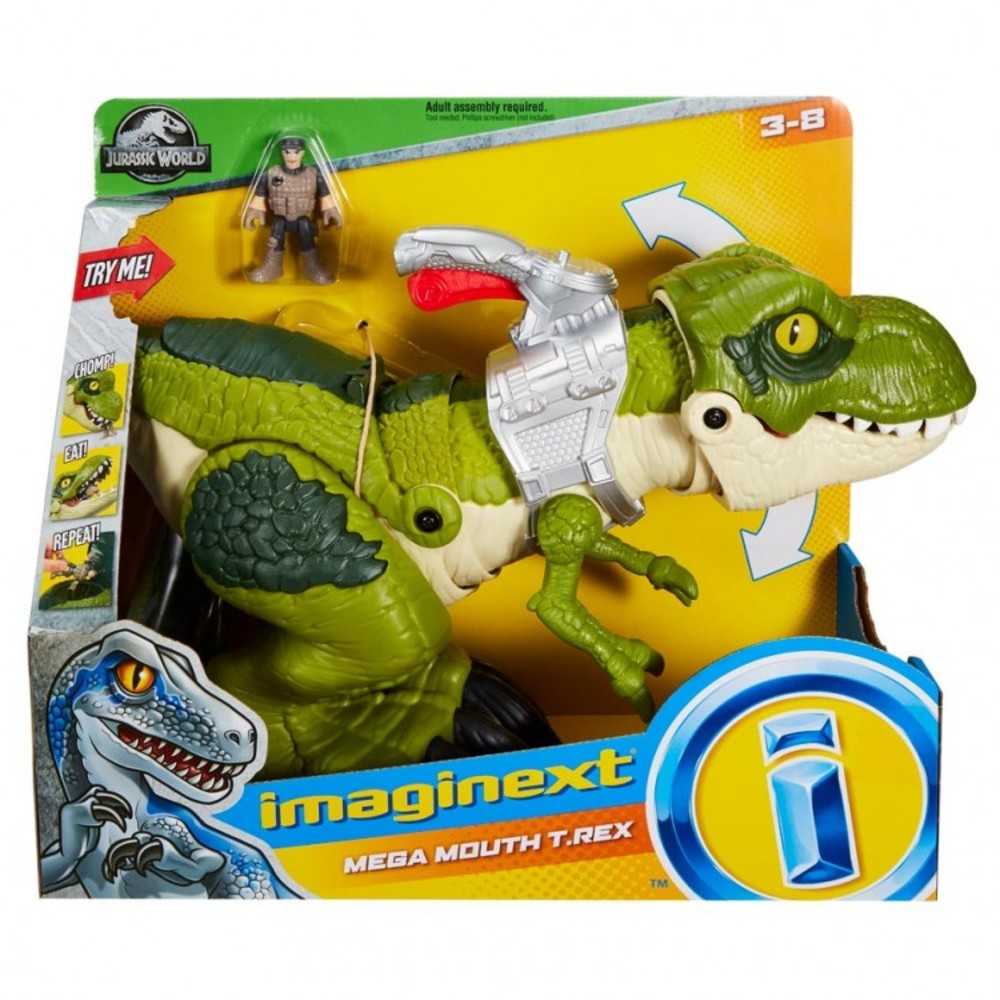 Imaginext: Jw: Mega Mouth T Rex