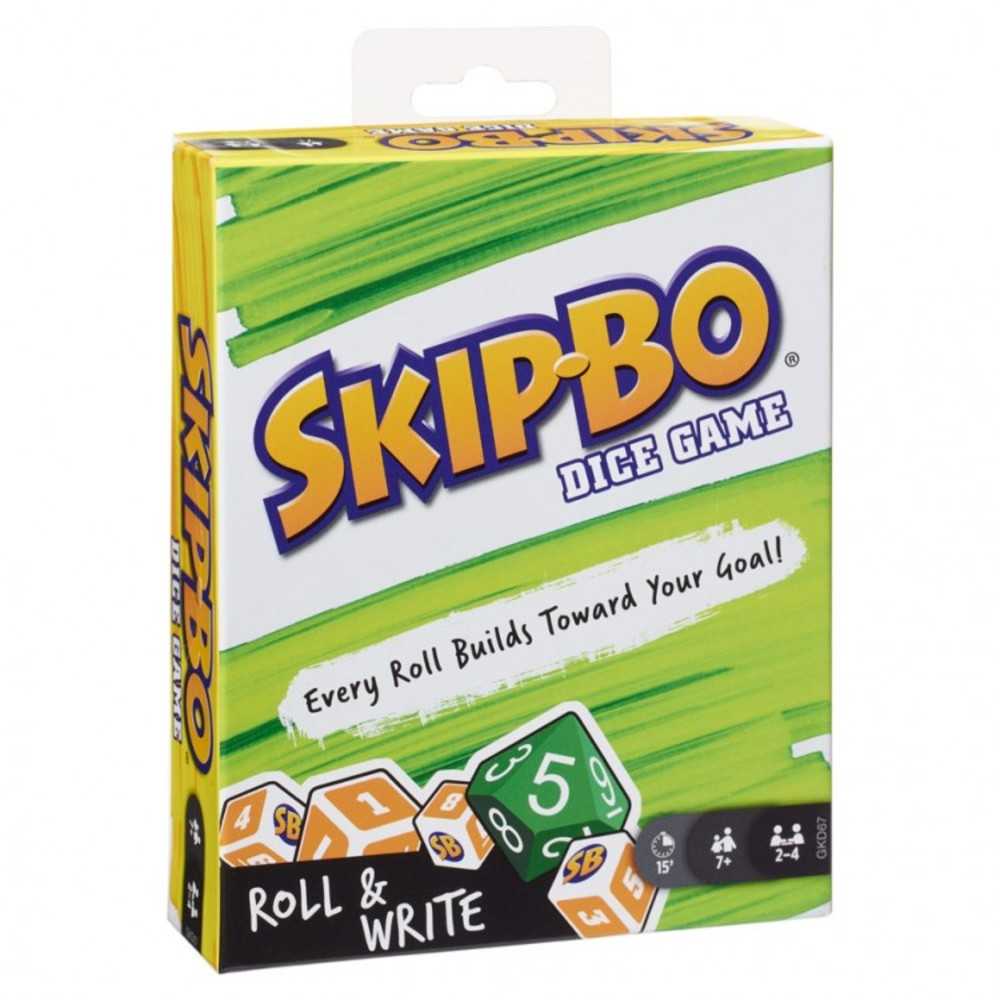 Skipbo: Roll & Write Dice Game