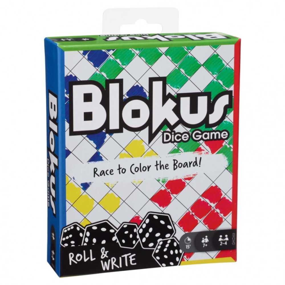 Blokus: Roll & Write Dice Game