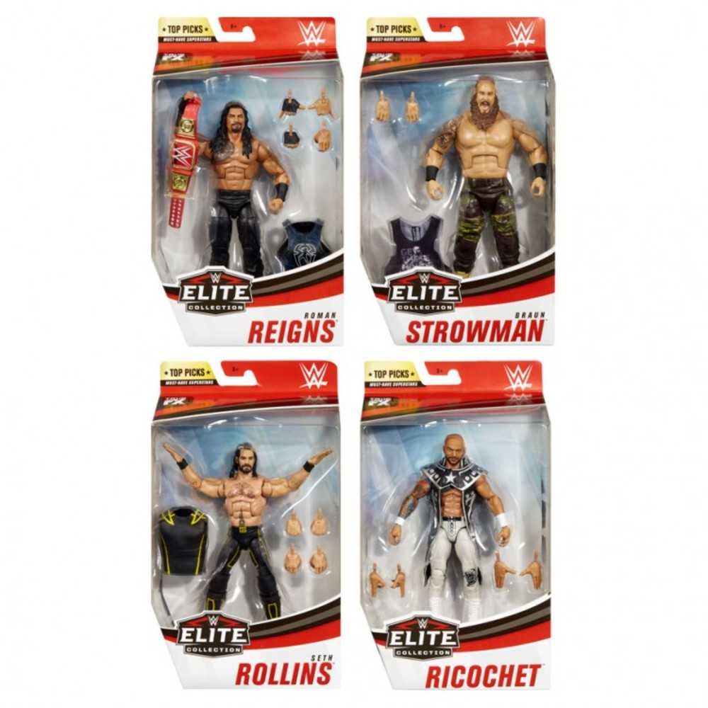 WWE: Top Picks Elite: Action Figure Ast (5)