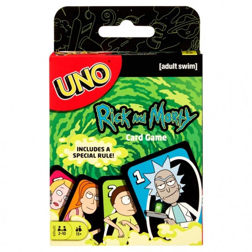 Uno: Rick And Morty