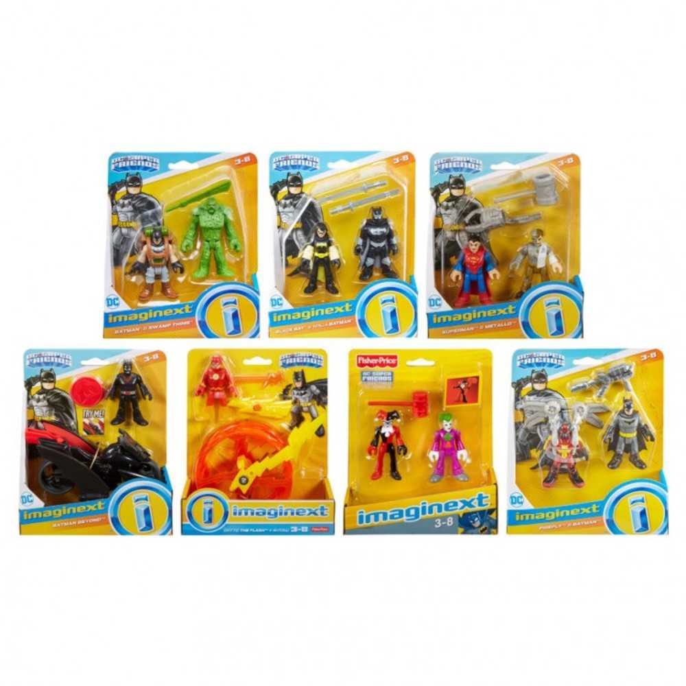 Imaginext: DC: Figure W/Acc Ast (8)