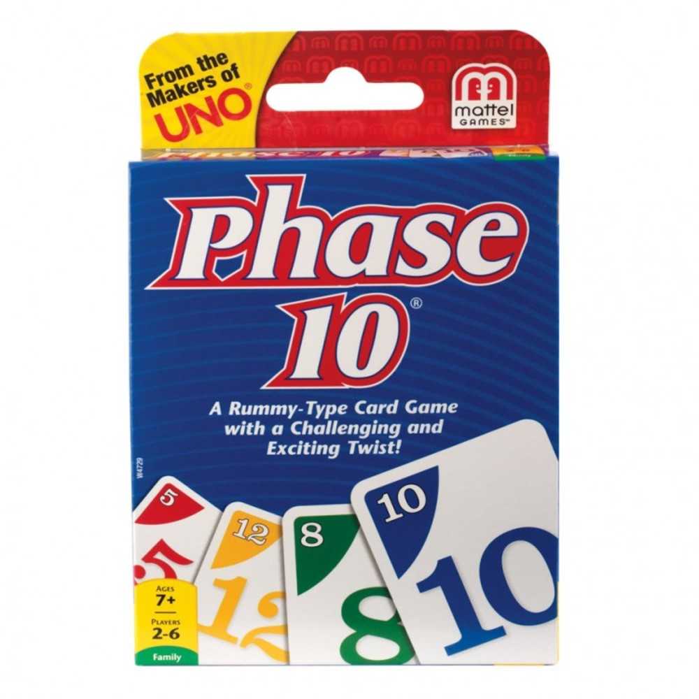 Phase 10 Card Game  