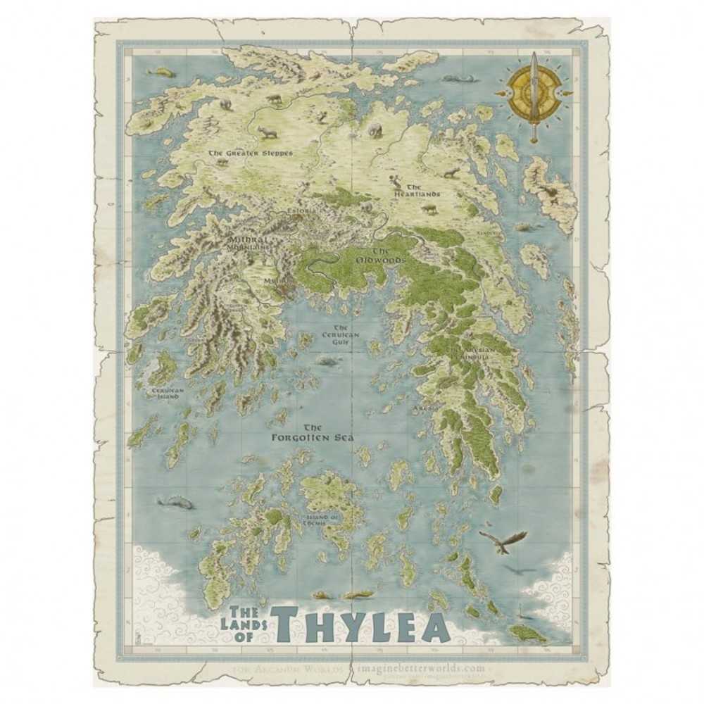Odyssey of the Dragonlords: Double Side Map