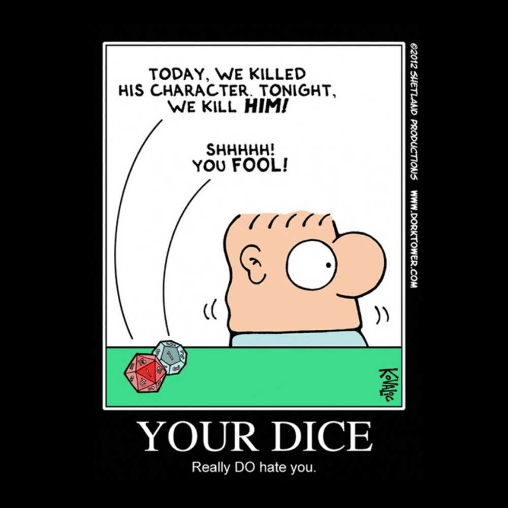 Your Dice T Shirt (X Large)