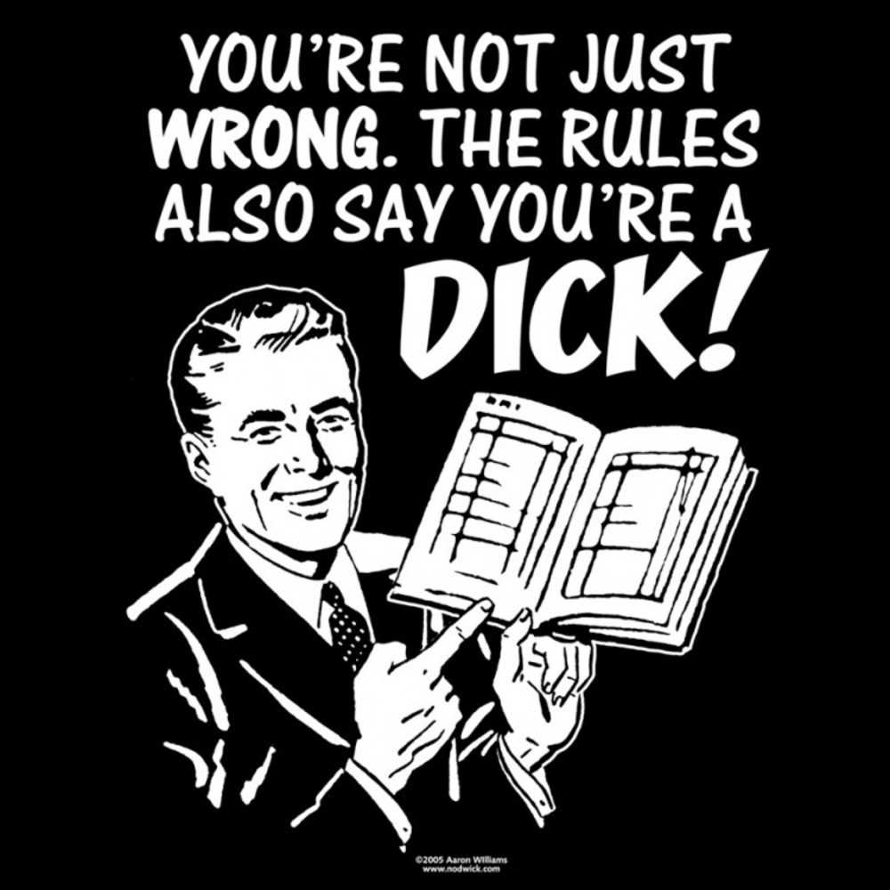 Rules Lawyer (2 X Large)