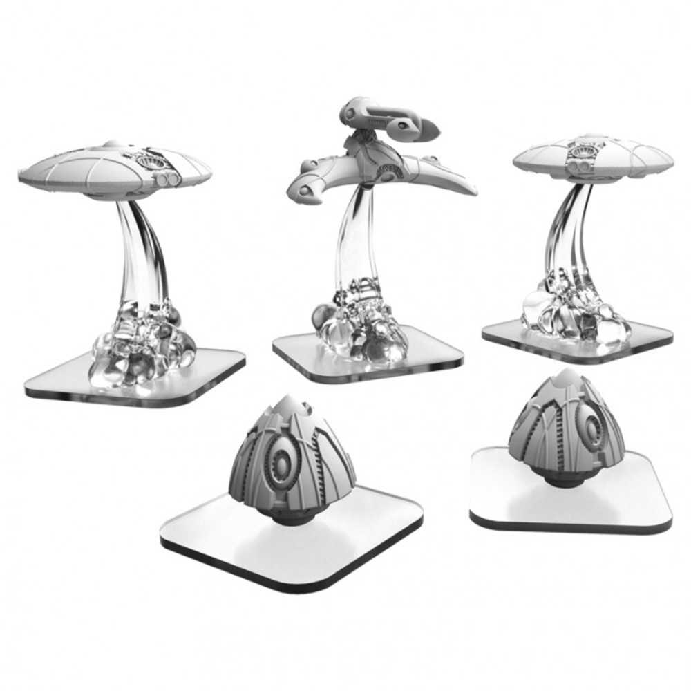 Mp: Mm: Saucers, Pods & Hunter (Resin)