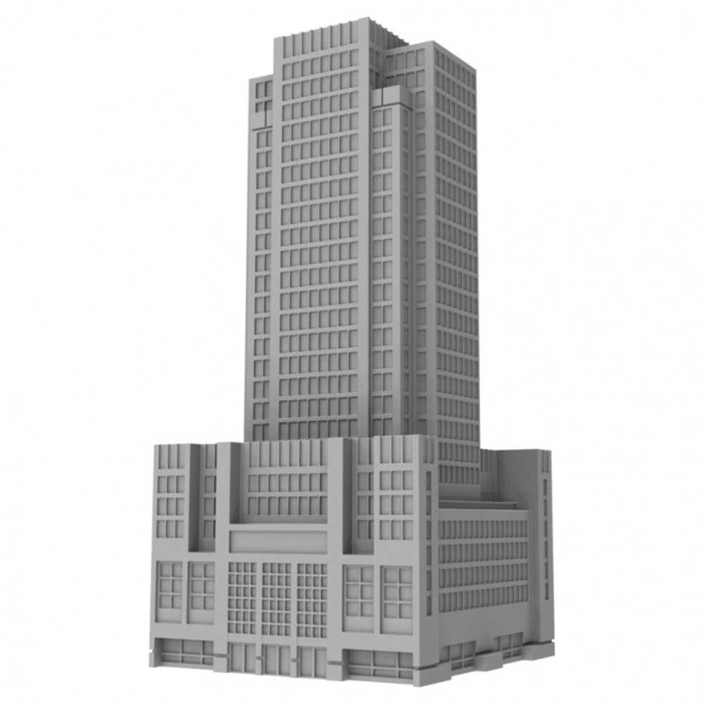 Mp: Building: Skyscraper (Resin)