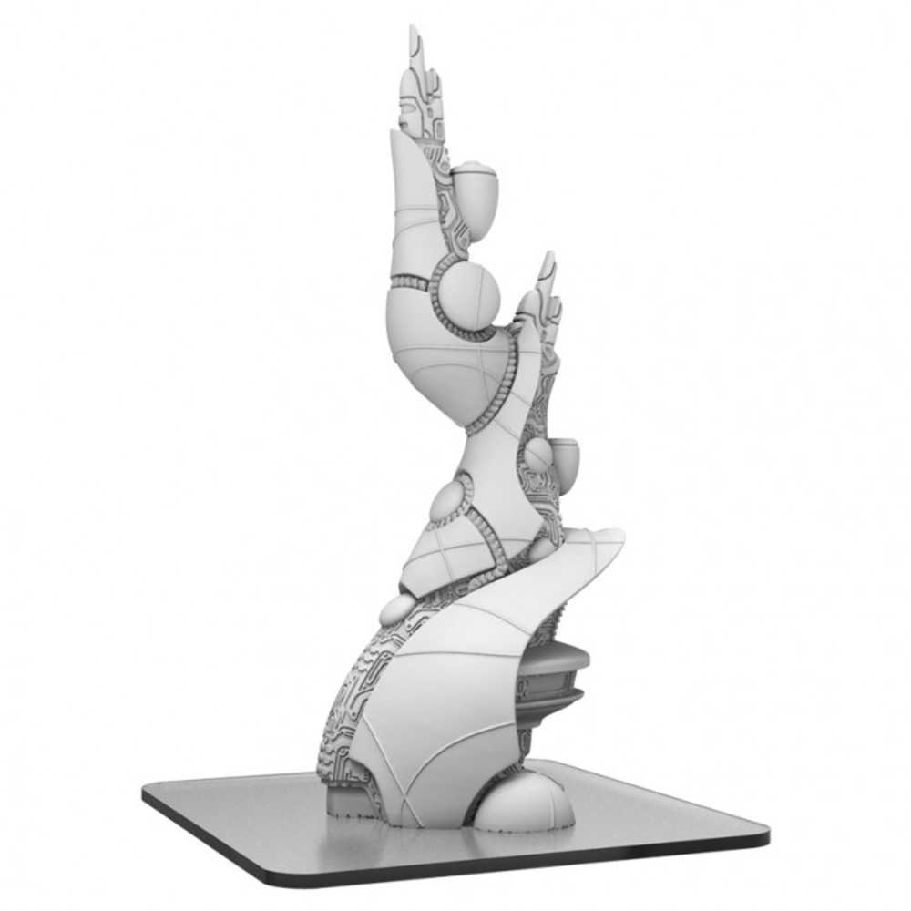 Mp: Building: Martian Cmd Post (Resin) 