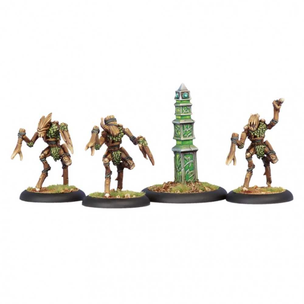 Hordes:Co O Sentry Stone & Mannikins