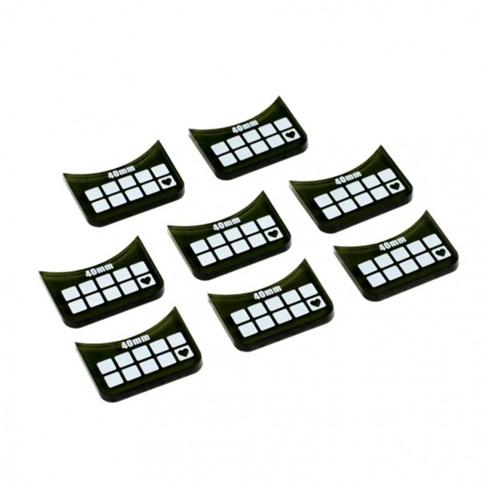 Medium Base Wound Markers (8)