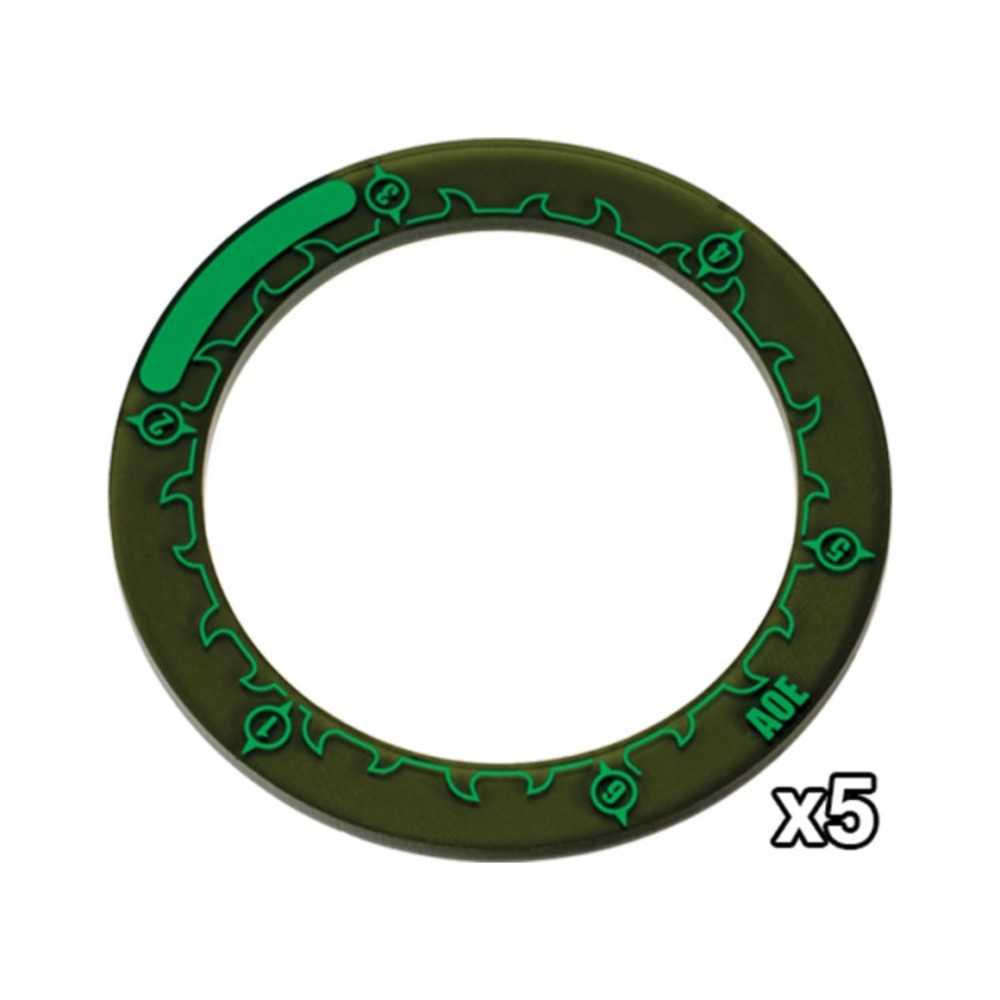 Hordes:3''Area Of Effect Ring Markers(5)