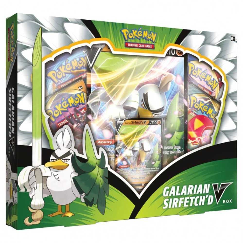 Pkm: Galarian Sirfetch'd V Box