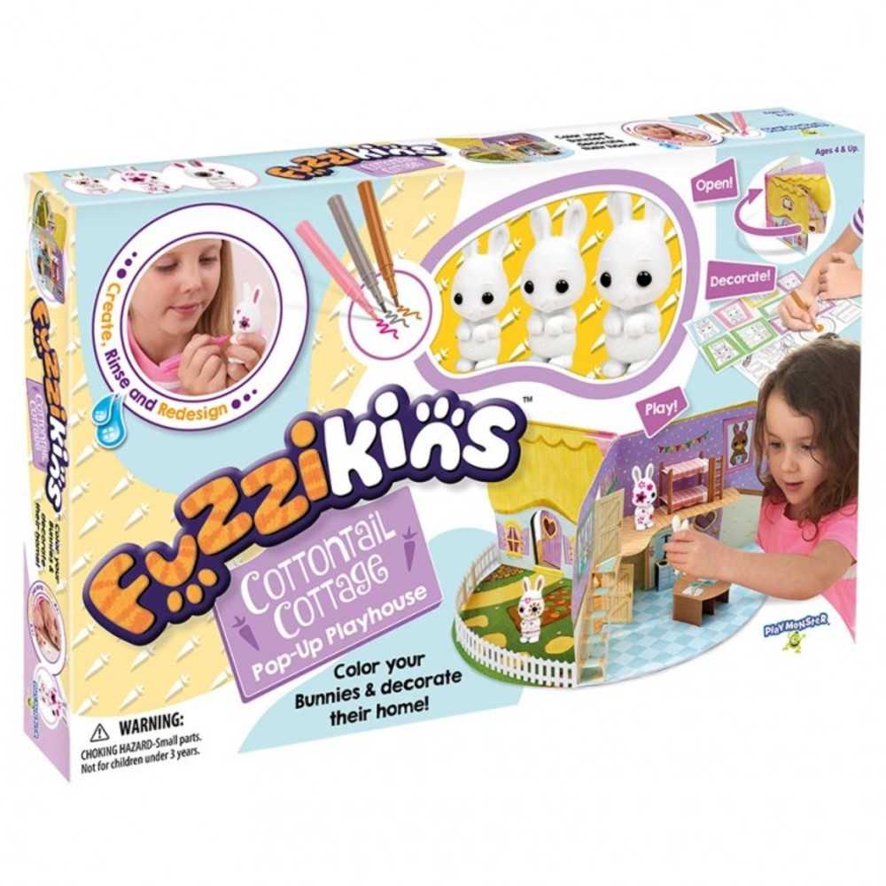 Fuzzkins: Cottontail Cottage