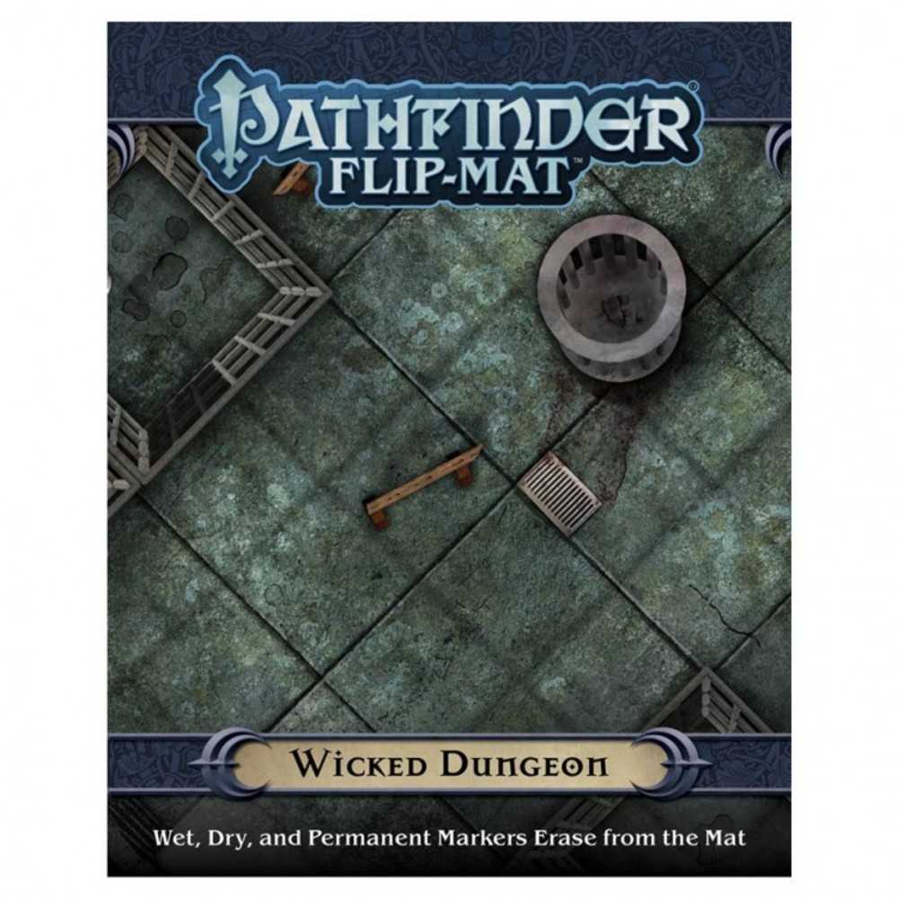 Pfrpg: Flip Mat: Wicked Dungeon
