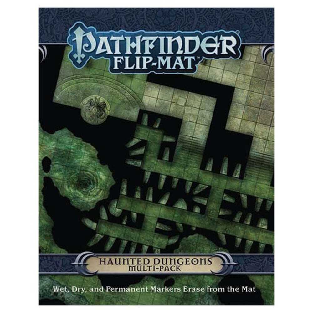 Pf2 E: Flip Mat: Haunted Dungeon Multi Pk