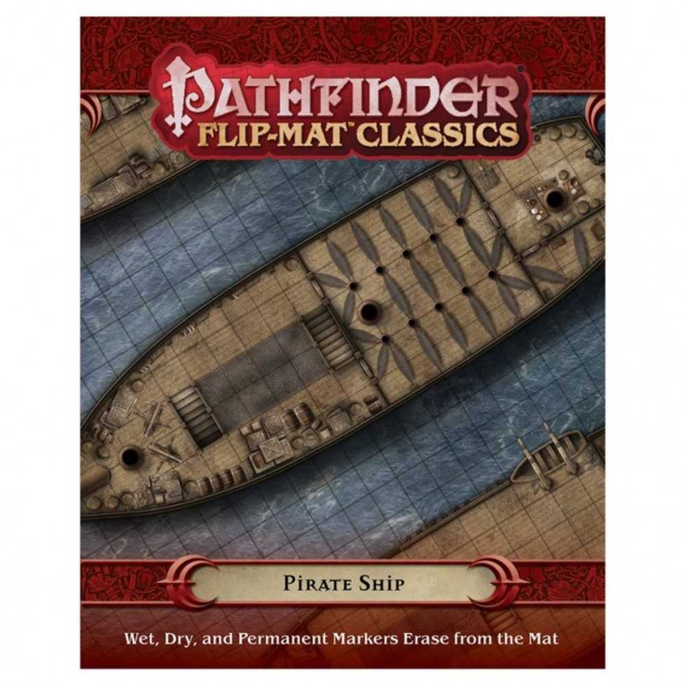 Pfrpg: Flip Mat Classics: Pirate Ship