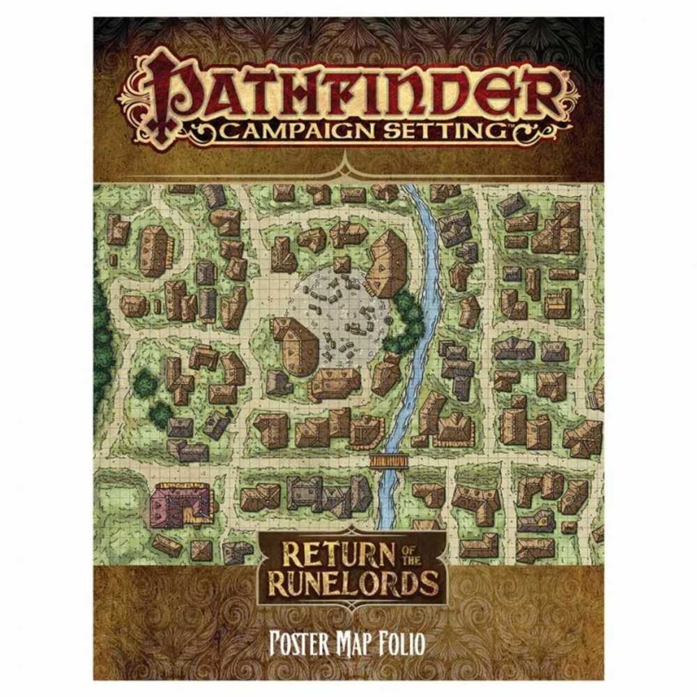 Pfrpg: Case: Rot R Poster Map Folio