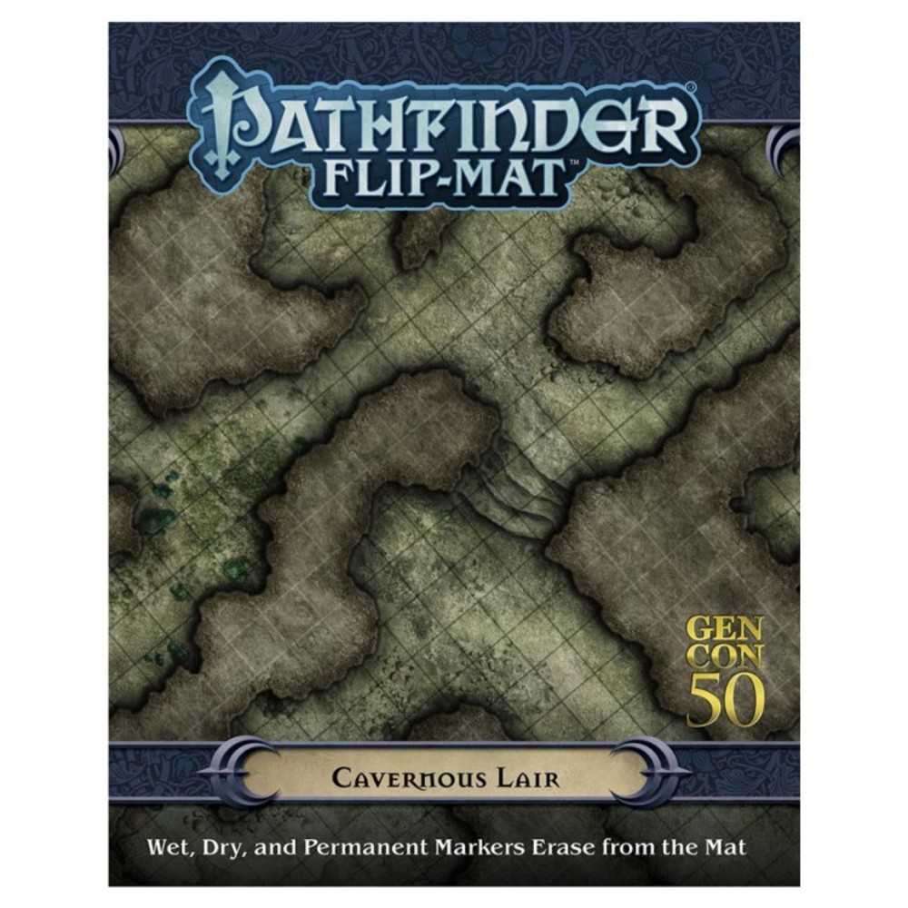 Pf Flip Mat: Cavernous Lair