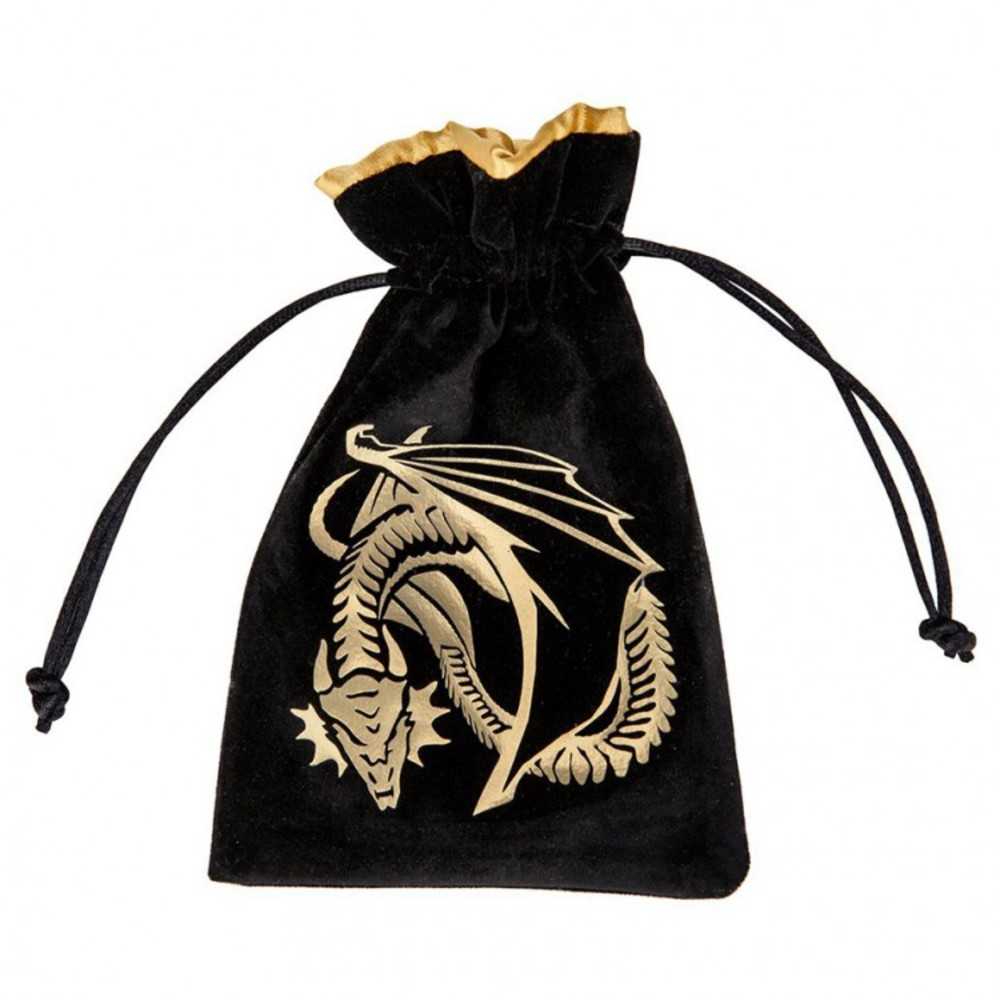 Dice Bag: Velour Dragon B Kgd