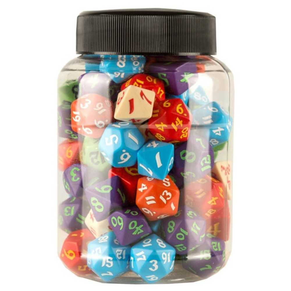 Jar Of Classic Role Playing Game Dice