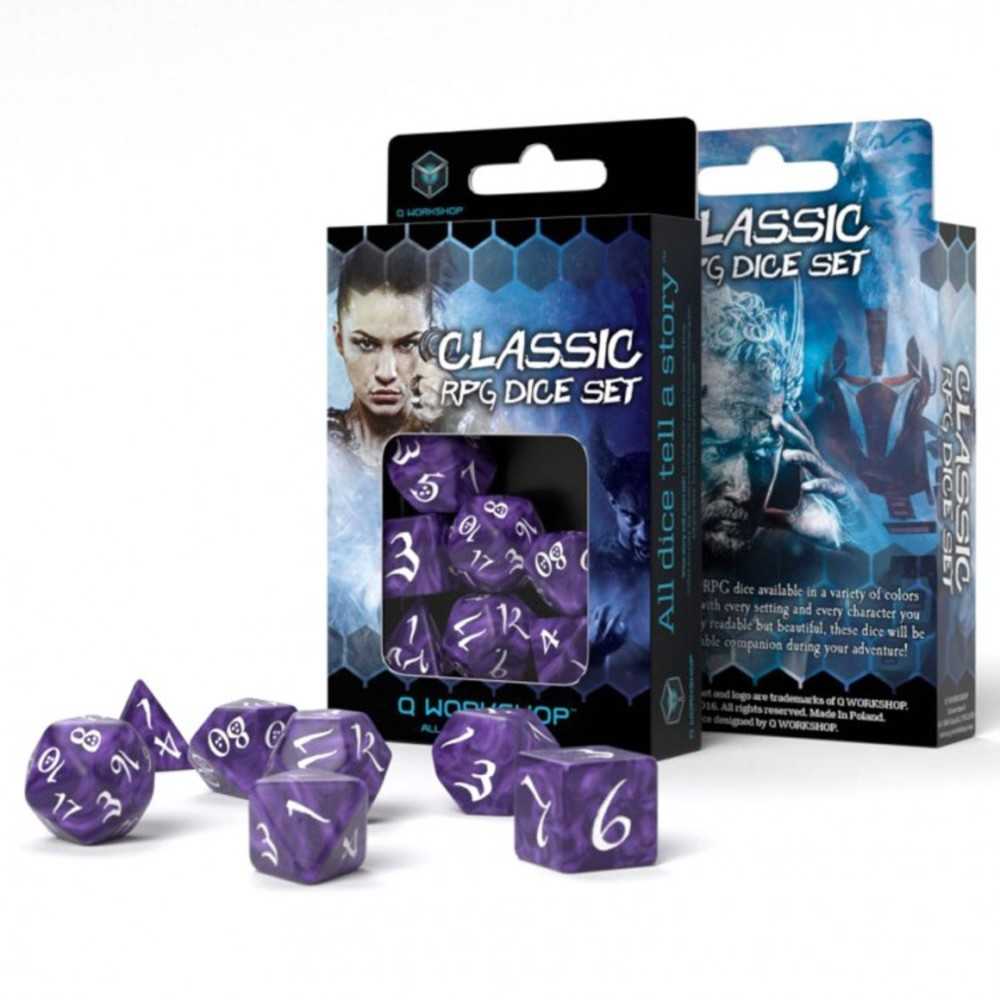 7 Set Classic Role Playing Game Lavende Rwh