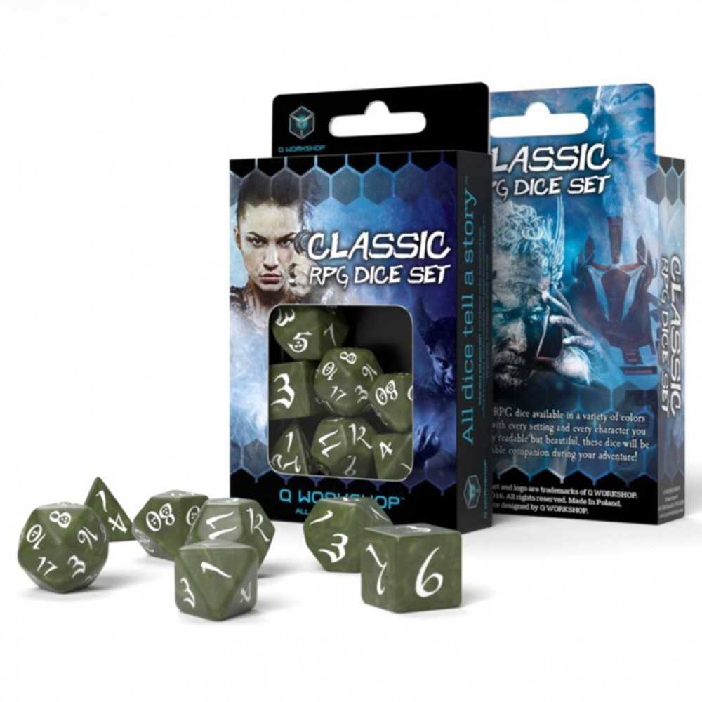 7 Set Classic Role Playing Game Oliv Ewh