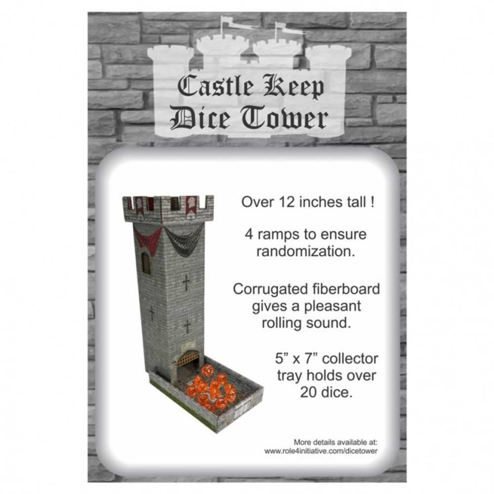 Castle Keep Dice Tower