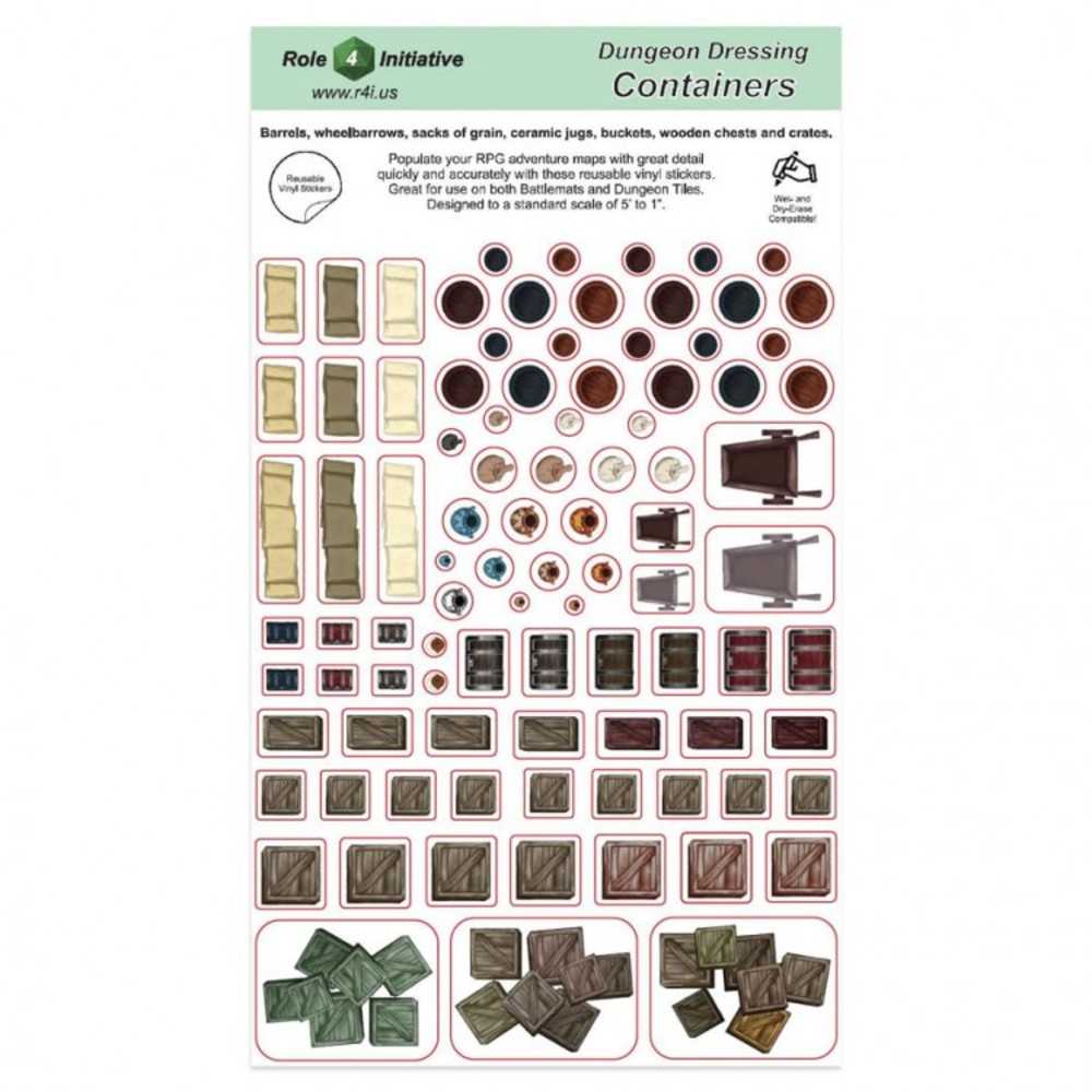 Dungeon Dressing: Containers