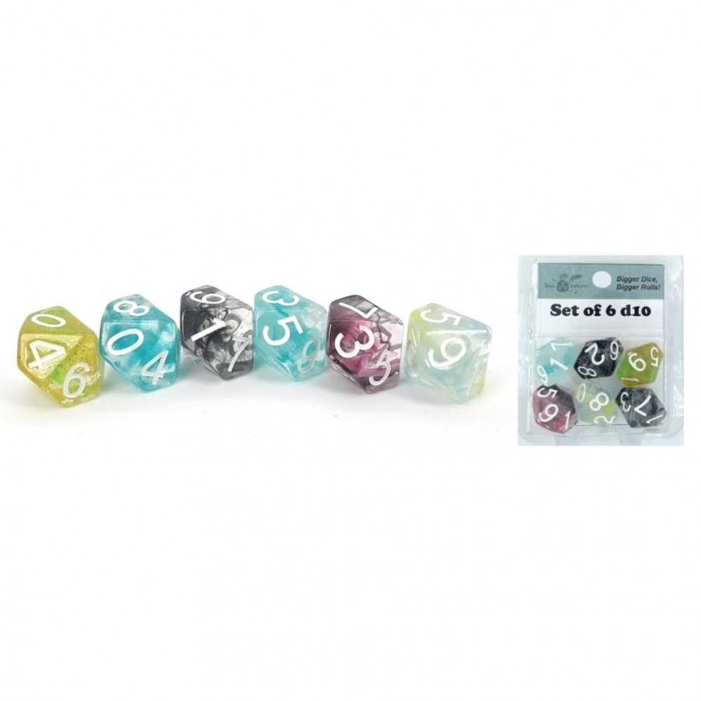 6 Set D10: Extra Large High Visibility