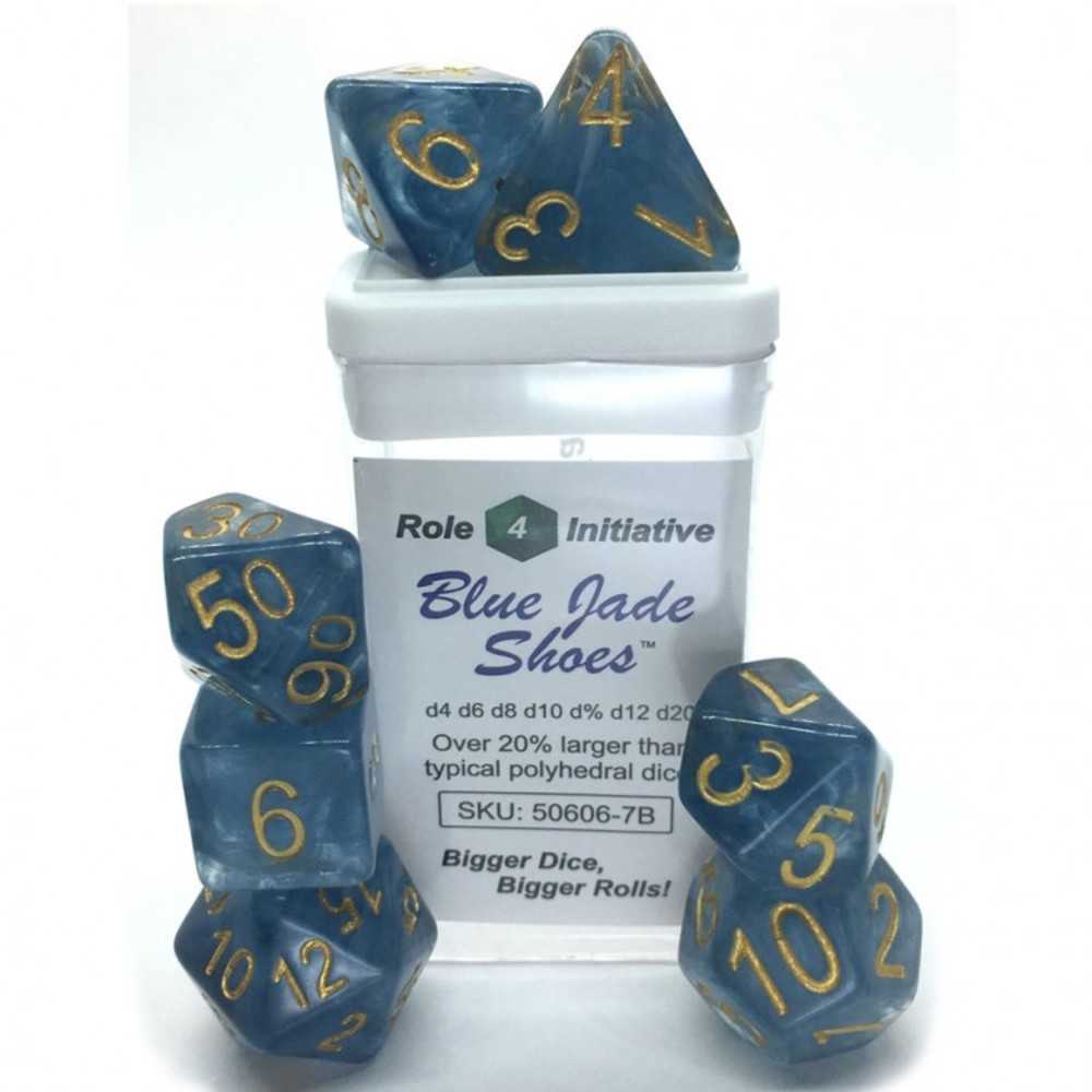 7 Set: Blue Jade Shoes