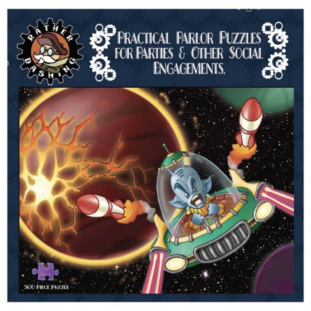 Puzzle: We Come In Peace Parlor 500pc