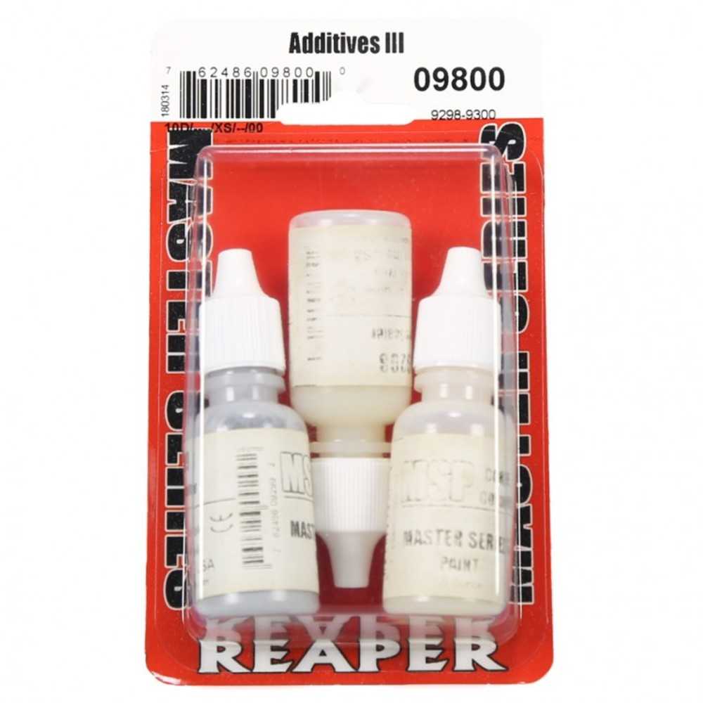 Msp Core Colors: Additives