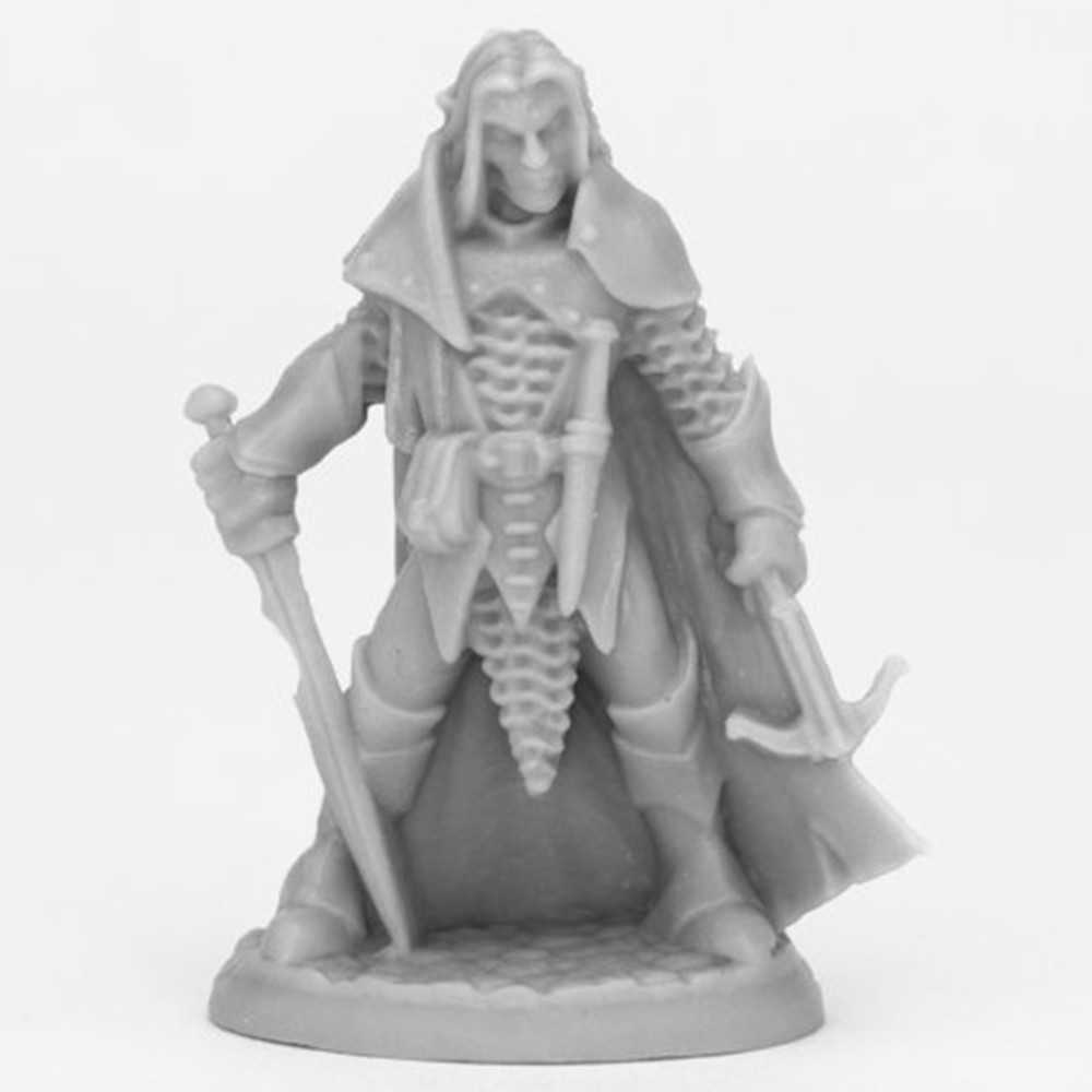 Bones Book: Dark Elf Male Warrior