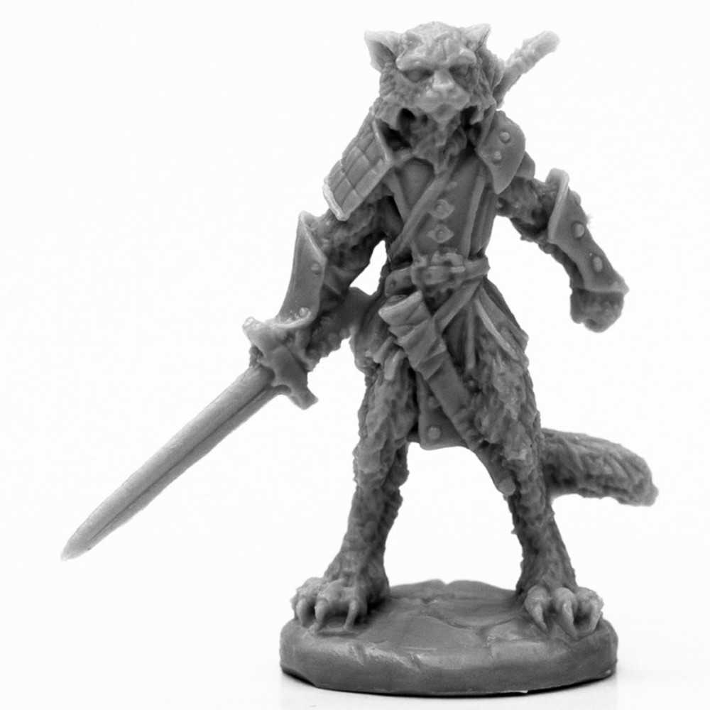 Bones Book: Catfolk Warrior