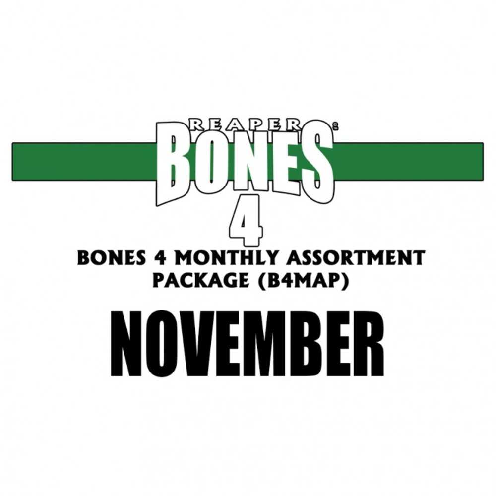 Bones Book: Nov 2019 Bones 4 Monthly Ast.