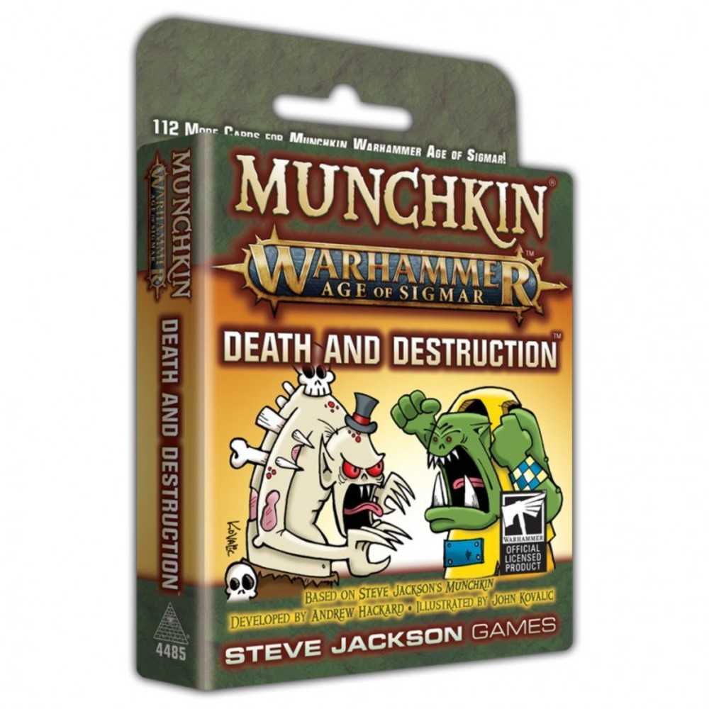 Munchkin: Wh: Ao S: Death & Destruction
