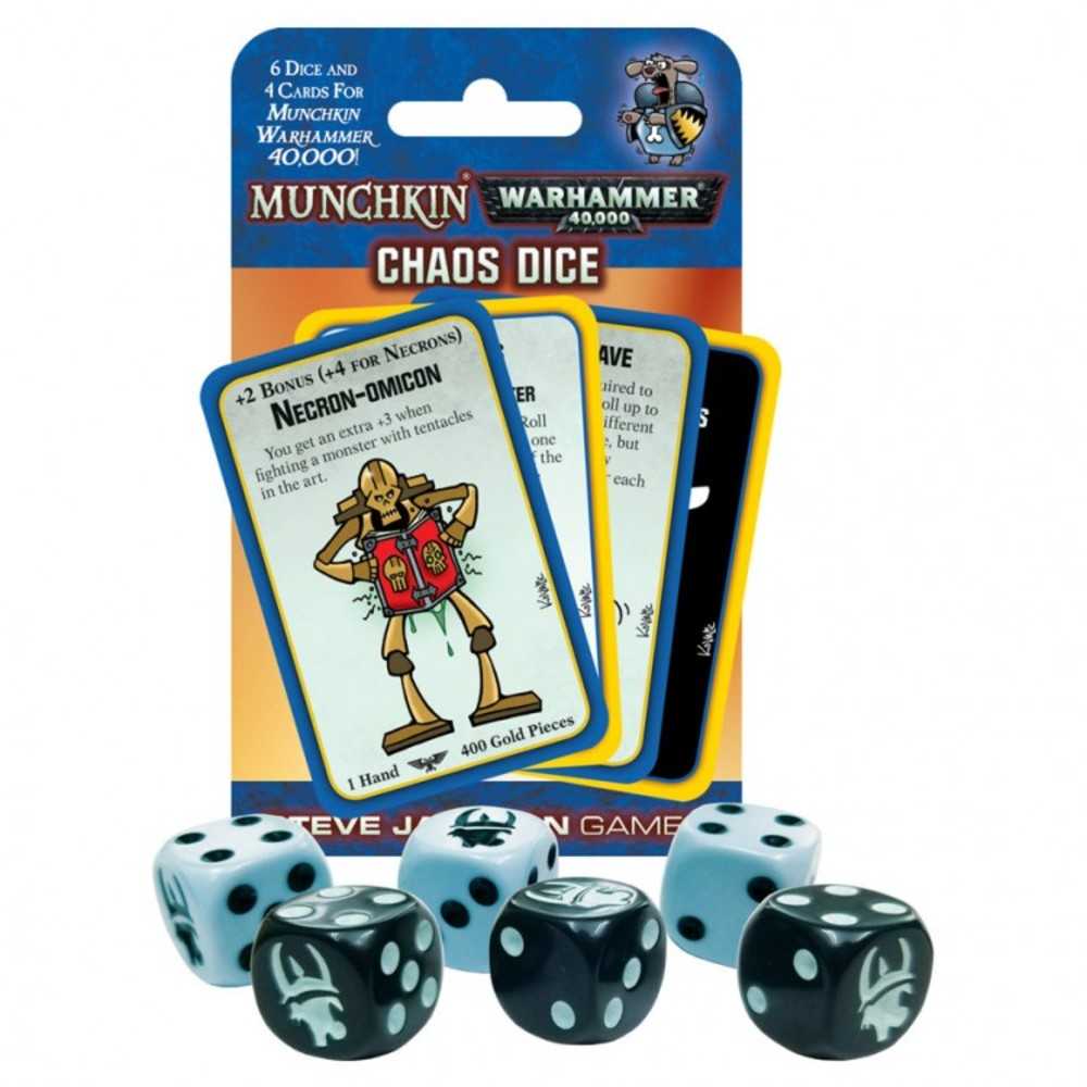 D6 Munchkin Warhammer 40k: Chaos Dice(6)