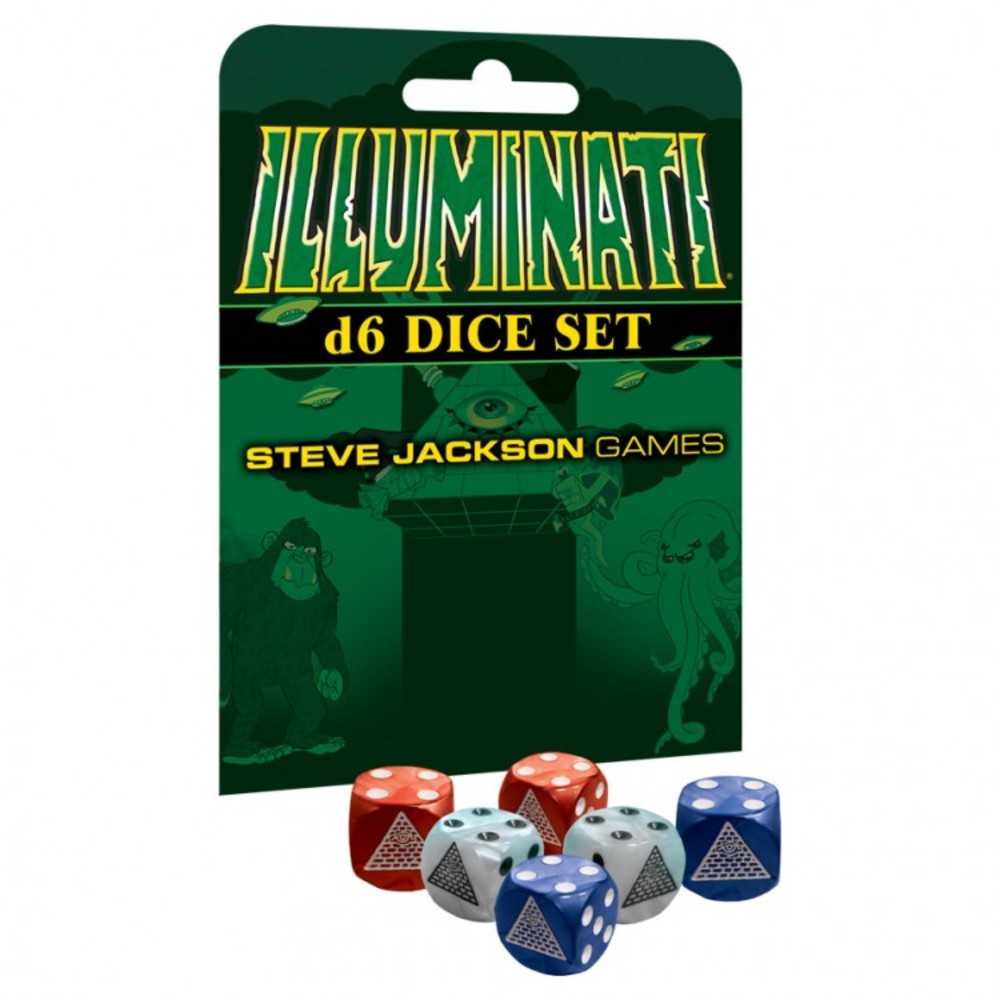 D6 Illuminati Dice Set (6)