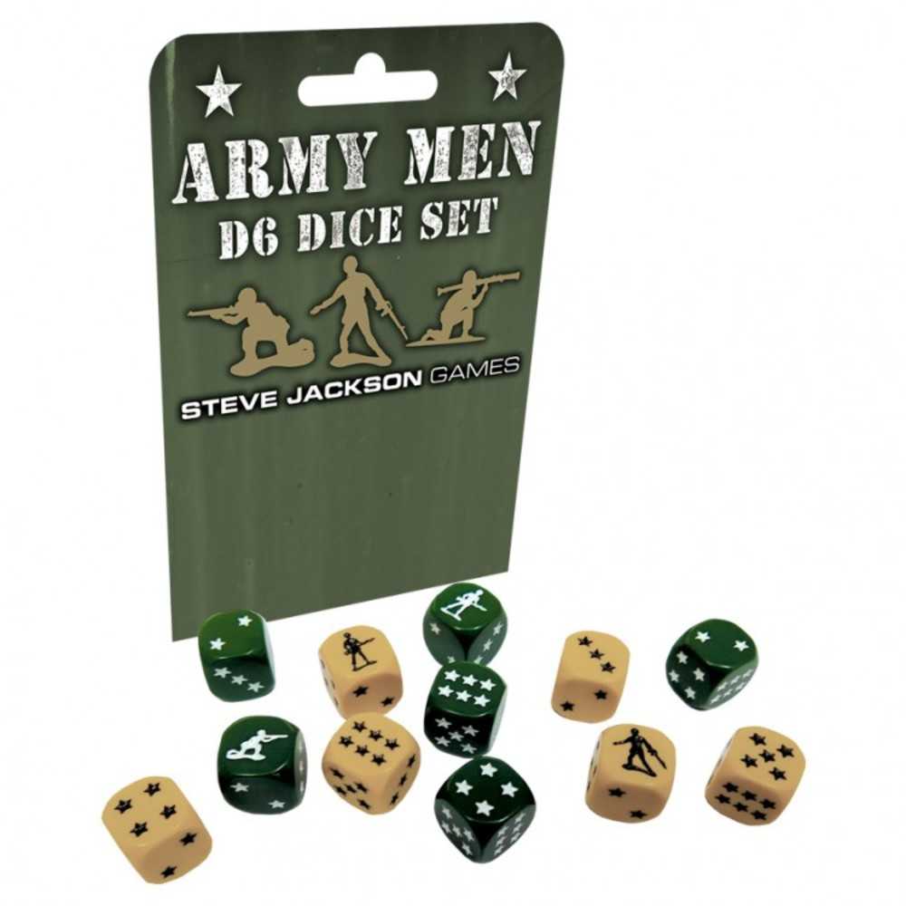 D6 Army Men Dice Set (12)
