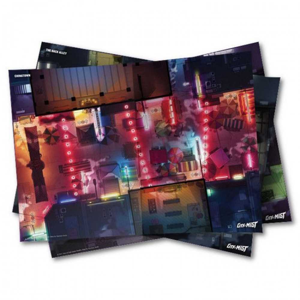 City Of Mist Role Playing Game Location Maps