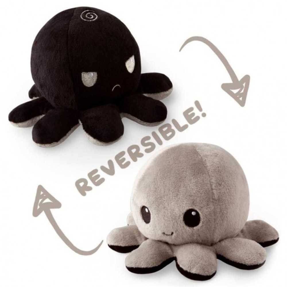 Reversible Octopus Mini Plush: Book & Gy