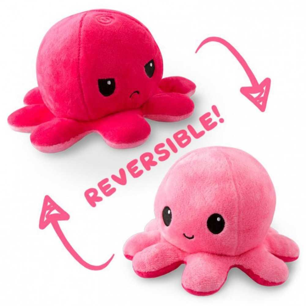 Reversible Octopus Mini Plush: Double Pk
