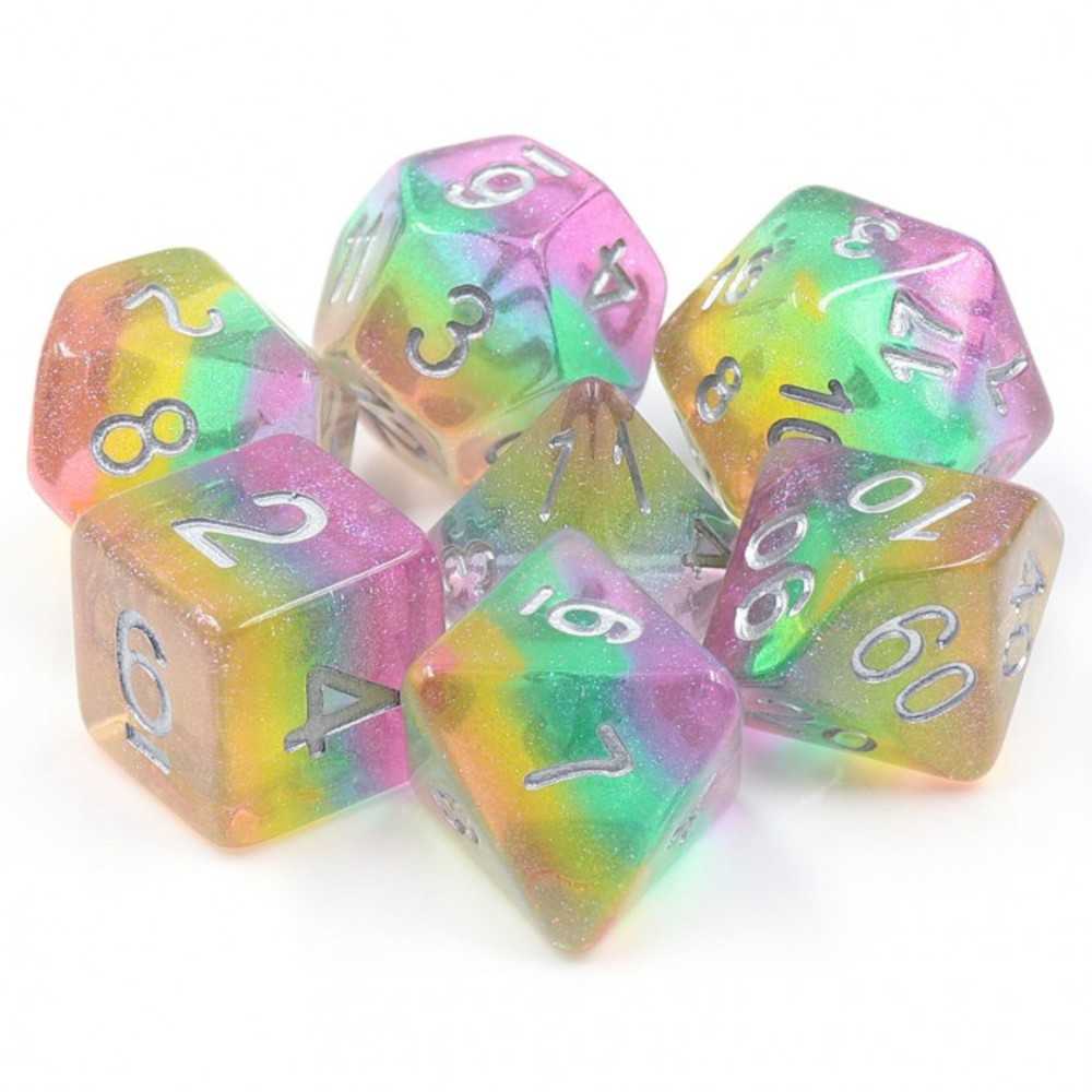 7 Set Space Unicorn Pastel Rb Wsv